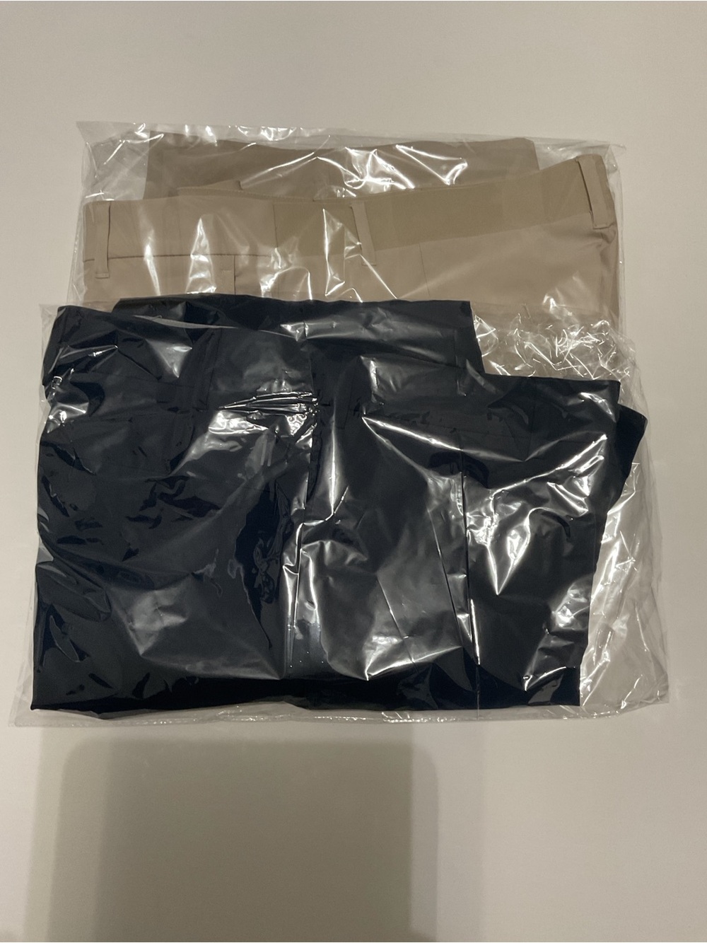 Walter Hagen Two-Pack Chinos in Black and Tan